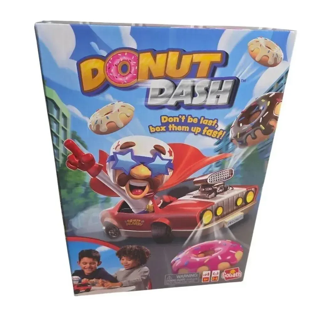 Donut Dash Game: Sweet Chaos for All Ages! By Goliath Games Fun Kids Game NEW